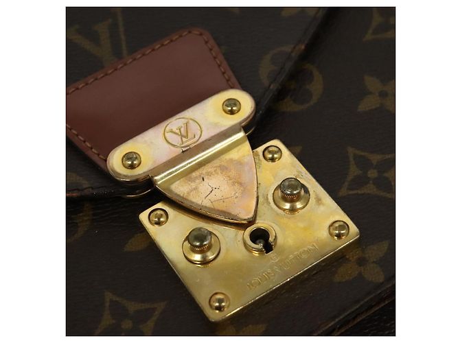 LOUIS VUITTON Borsa a Mano Monceau 28 Monogram M51185 LV Auth bs29299 Monogramma - vista 9