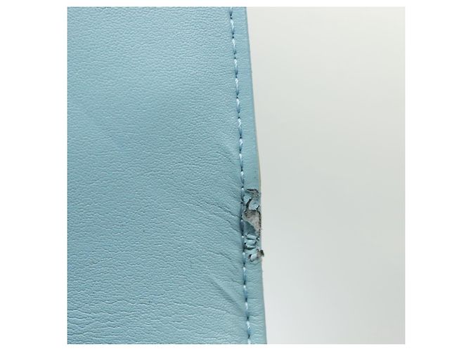 LOUIS VUITTON Borsa Thompson Street Monogram Vernis Blu Baby M91009 Auth 140467 Blu chiaro - vista 10