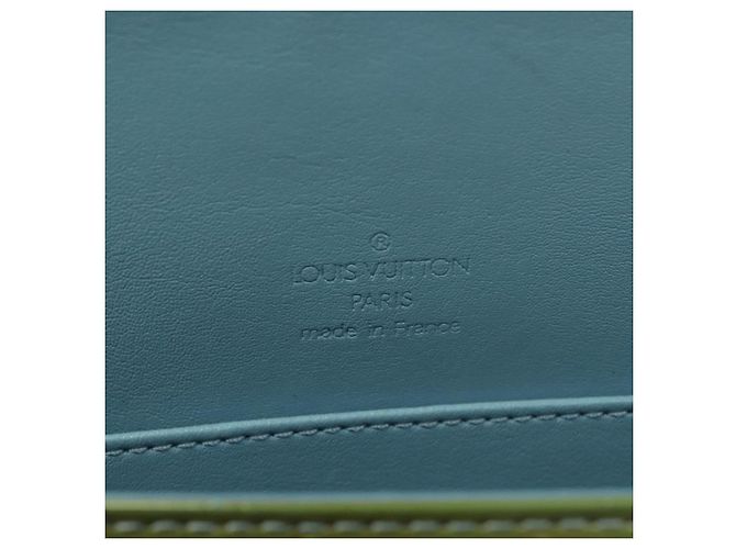 LOUIS VUITTON Borsa Thompson Street Monogram Vernis Blu Baby M91009 Auth 140467 Blu chiaro - vista 19