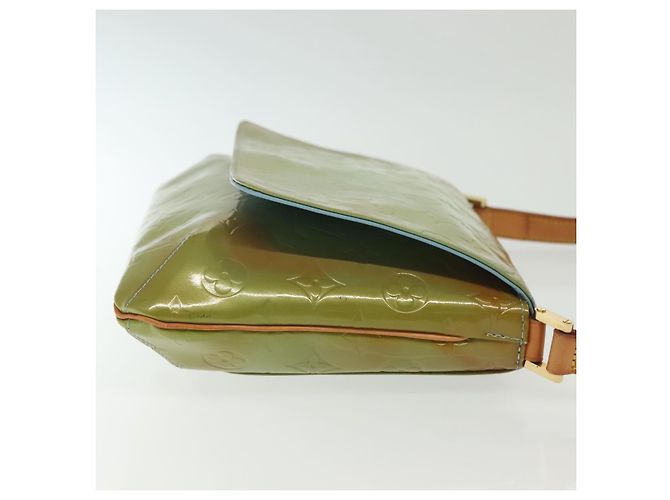 LOUIS VUITTON Borsa Thompson Street Monogram Vernis Blu Baby M91009 Auth 140467 Blu chiaro - vista 3