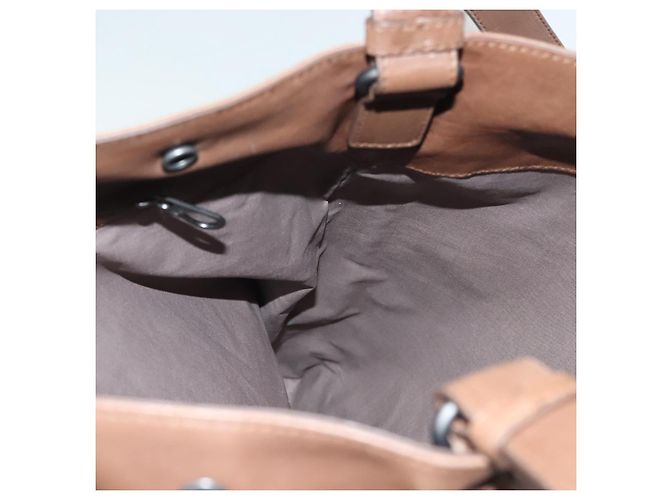 Autre Marque Borsa a Spalla in Pelle Marrone Auth ep10281 di BOTTEGA VENETA - vista 17