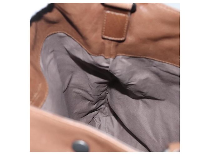 Autre Marque Borsa a Spalla in Pelle Marrone Auth ep10281 di BOTTEGA VENETA - vista 18