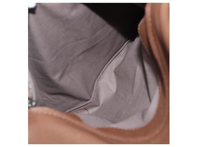 Autre Marque Borsa a Spalla in Pelle Marrone Auth ep10281 di BOTTEGA VENETA - vista 19