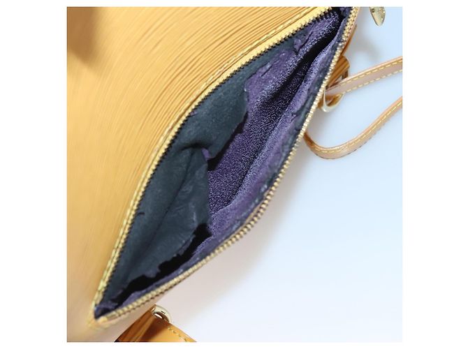 LOUIS VUITTON Zaino Epi Mabillon Giallo M52239 LV Auth ep10799 - vista 11