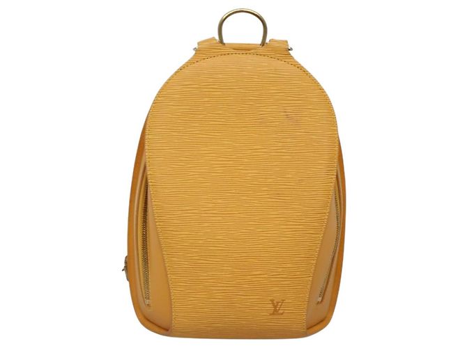 LOUIS VUITTON Zaino Epi Mabillon Giallo M52239 LV Auth ep10799 - vista 13