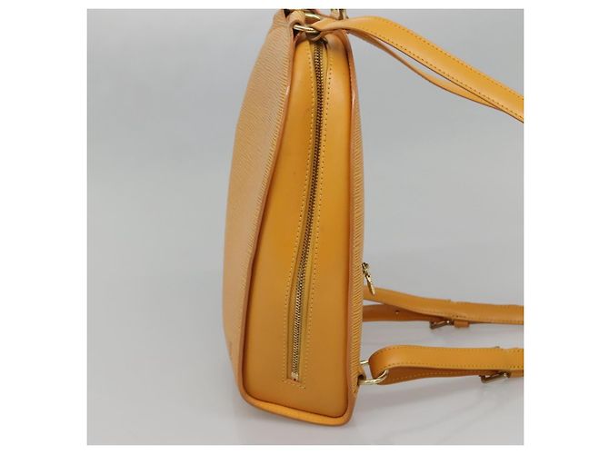 LOUIS VUITTON Zaino Epi Mabillon Giallo M52239 LV Auth ep10799 - vista 4