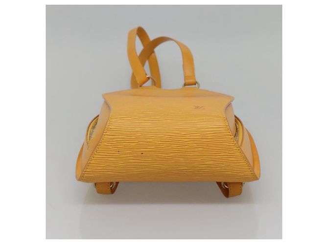 LOUIS VUITTON Zaino Epi Mabillon Giallo M52239 LV Auth ep10799 - vista 5