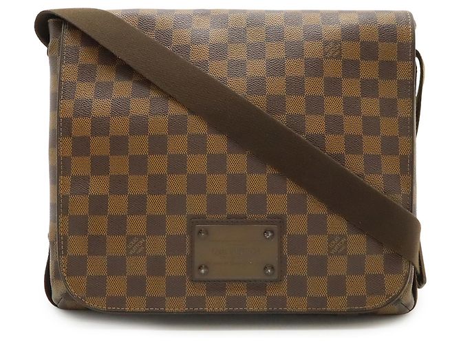 Borsa a Spalla Brooklyn MM Damier Louis Vuitton Marrone Damier ebene - vista 2