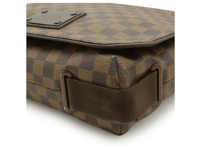Borsa a Spalla Brooklyn MM Damier Louis Vuitton Marrone Damier ebene - vista 4