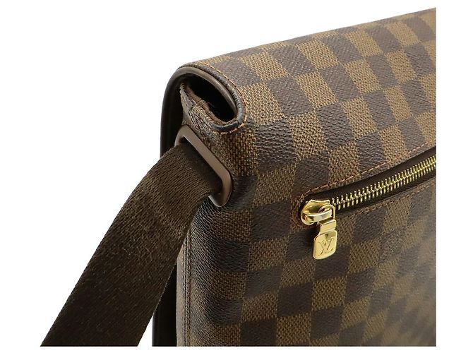 Borsa a Spalla Brooklyn MM Damier Louis Vuitton Marrone Damier ebene - vista 5
