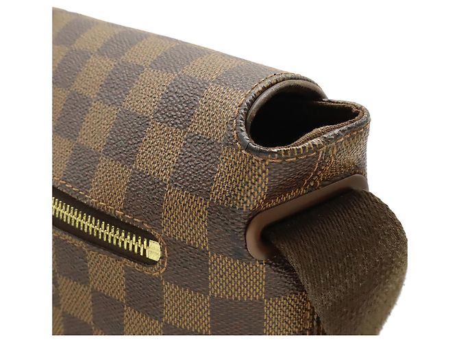 Borsa a Spalla Brooklyn MM Damier Louis Vuitton Marrone Damier ebene - vista 9