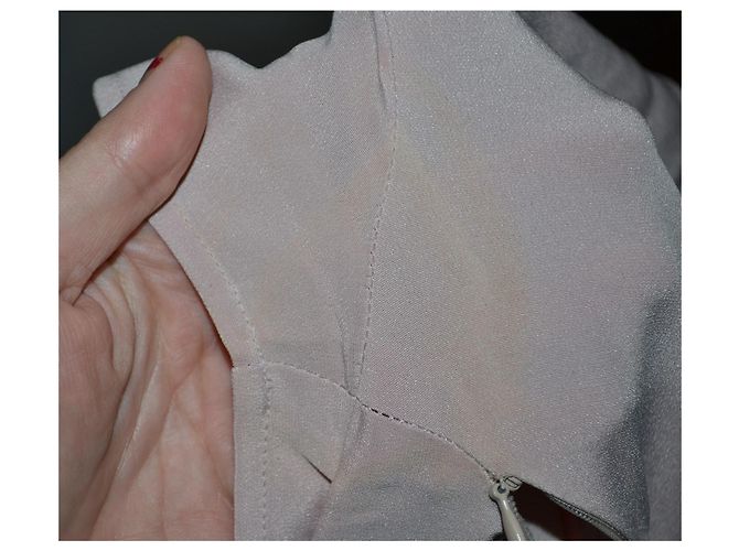 Top Valentino Garavani in seta e acetato rosa - vista 4