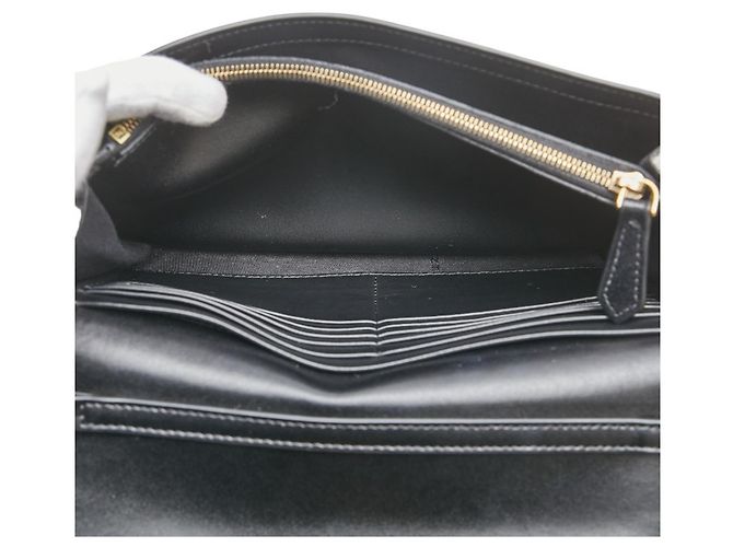Borsa a Spalla Fendi Chain Wallet Nero - vista 10