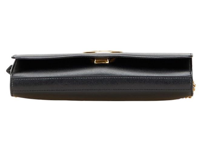 Borsa a Spalla Fendi Chain Wallet Nero - vista 3