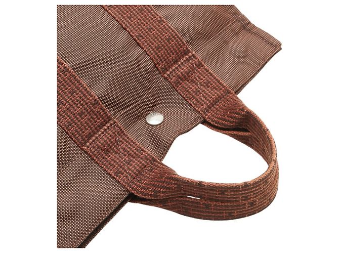 Borsa Hermès Air Line Tote PM Marrone - vista 8