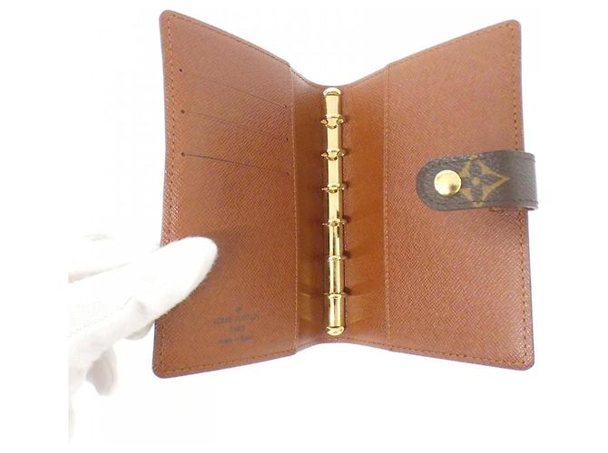 Organizer Agenda PM Monogram Louis Vuitton R20005 Marrone - vista 6