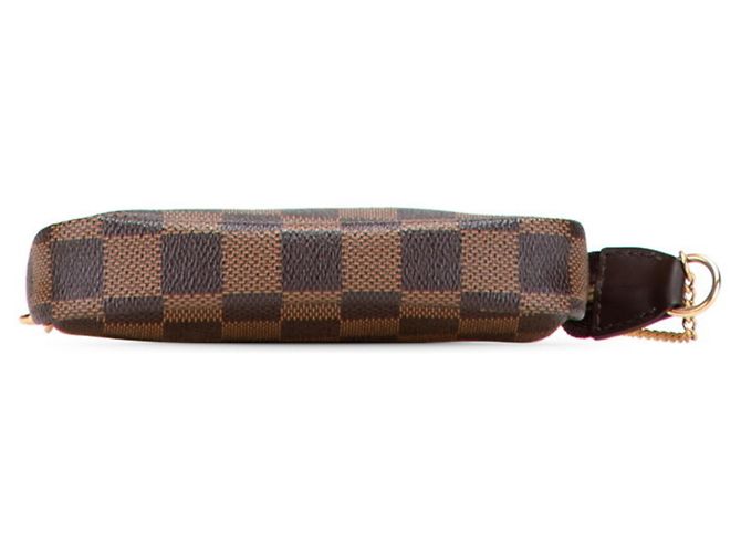 Mini Pochette Accessori Damier Louis Vuitton Marrone Rosso - vista 3