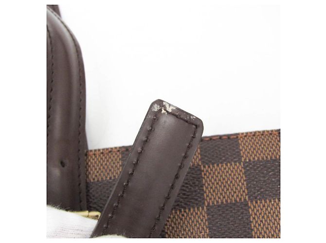 Borsa a Spalla Donna Louis Vuitton Damier Chelsea N51119 Marrone Damier ebene - vista 14