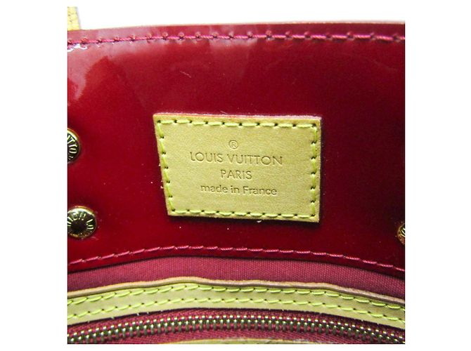 Louis Vuitton Monogram Vernis Reade PM Handtasche Rot - Ansicht 10