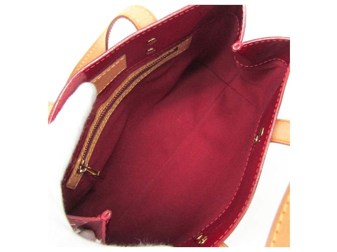 Louis Vuitton Monogram Vernis Reade PM Handtasche Rot - Ansicht 3