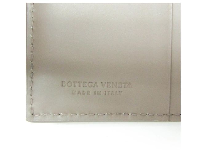 Billetera Compacta Intrecciato Bottega Veneta Castaño - vista 12