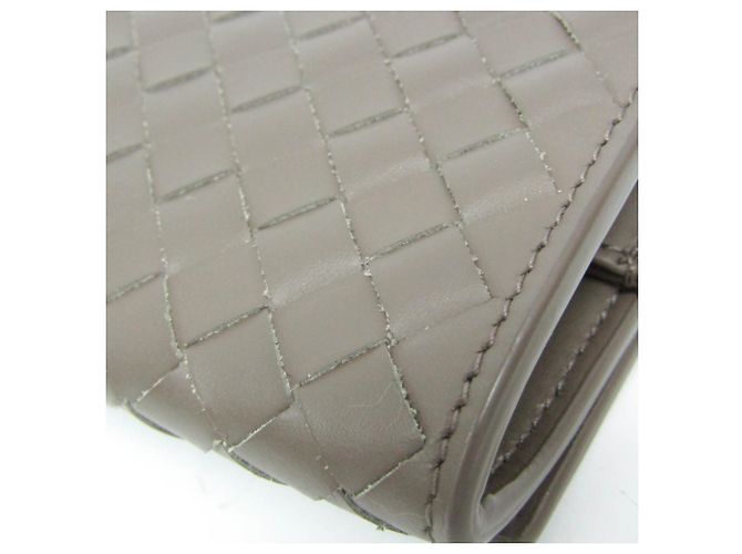 Billetera Compacta Intrecciato Bottega Veneta Castaño - vista 6