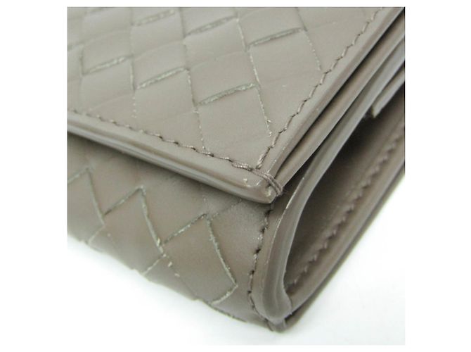 Billetera Compacta Intrecciato Bottega Veneta Castaño - vista 7