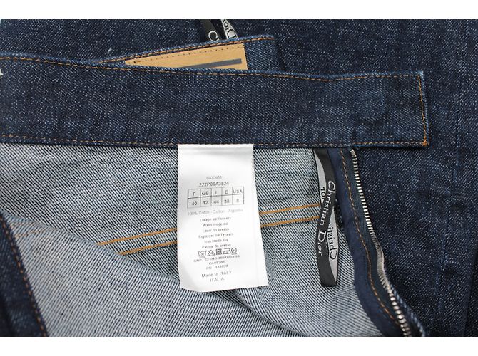 Jeans Rectos Dior 8 D06 Azul Denim - vista 8