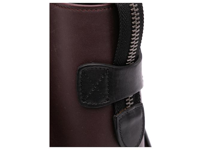 Luggage Céline Celine Blaue Mikro Tricolor Leder Reisetasche - Ansicht 10