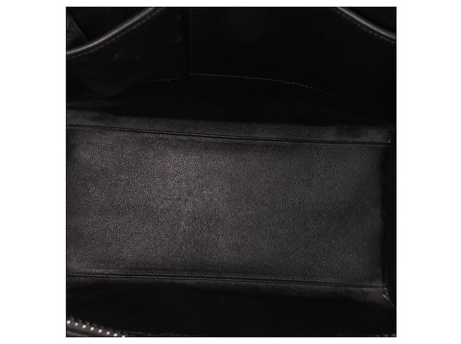 Luggage Céline Celine Blaue Mikro Tricolor Leder Reisetasche - Ansicht 4