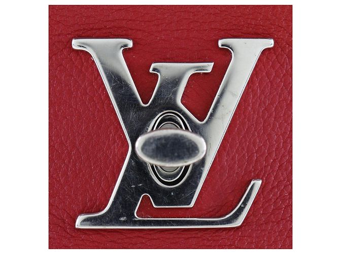 Borsa Lockme II in pelle BB Louis Vuitton Rosso - vista 5