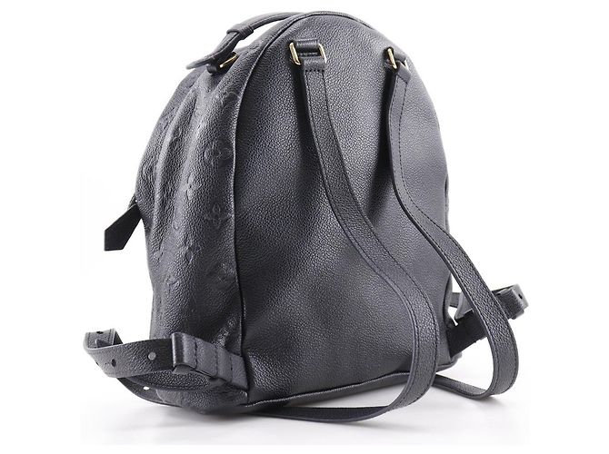 Louis Vuitton Sorbonne Backpack Monogram Empreinte Leather Black - view 2