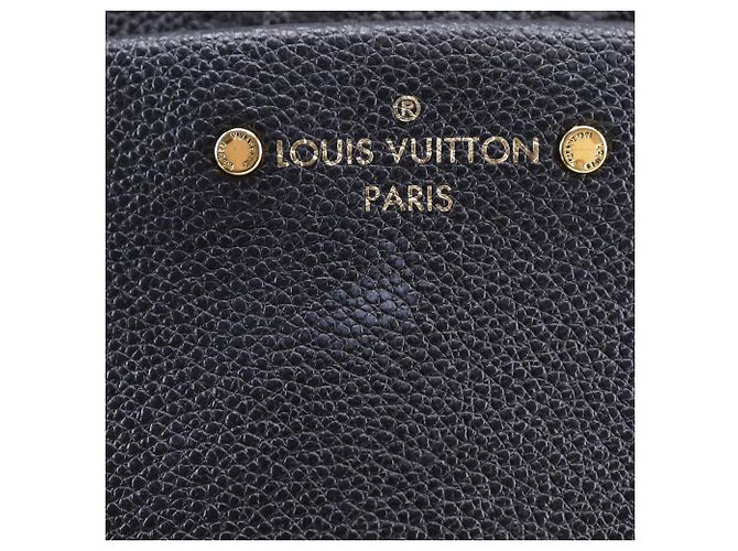 Louis Vuitton Sorbonne Backpack Monogram Empreinte Leather Black - view 5