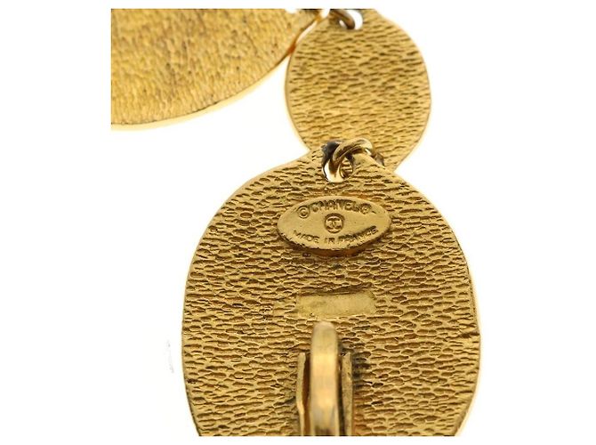 Collana Sautoir Chanel Coin Crown Oro Gold hardware - vista 7