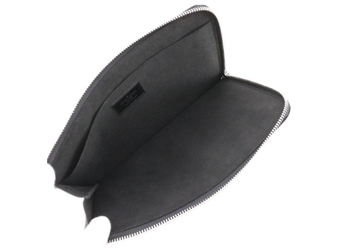 Pochette Jour Nomade en cuir PM Louis Vuitton Noir - vue 4