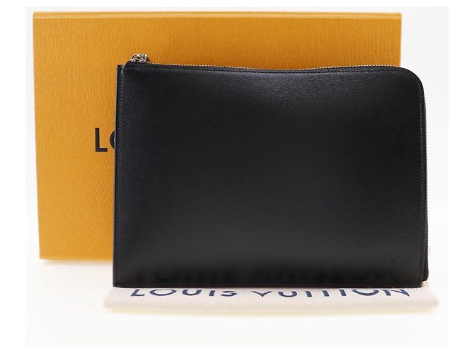 Pochette Jour Nomade en cuir PM Louis Vuitton Noir - vue 7