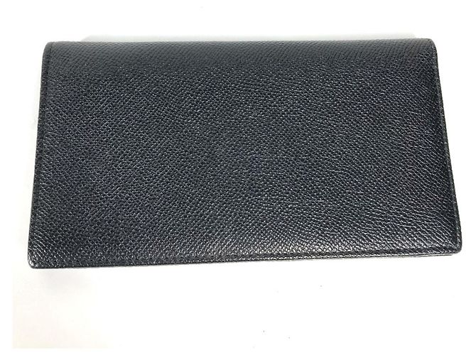Bulgari Bvlgari schwarze Leder Bi-Fold Geldbörse - Ansicht 5