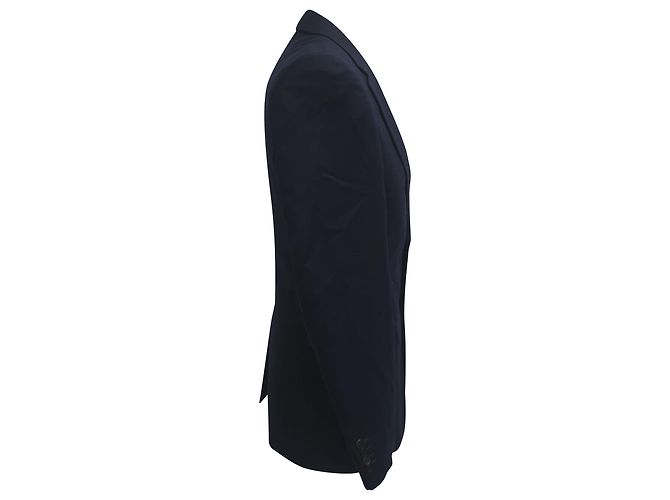 Giacca e Pantaloni Prada in Lana Vergine Blu Navy - vista 3