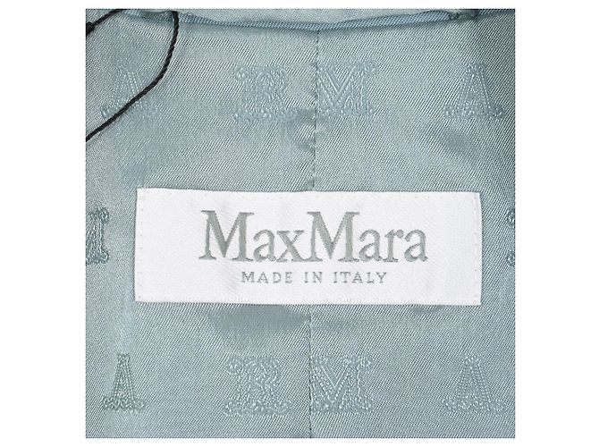 Max Mara Blazer aus hellblauer Schurwolle - Ansicht 4