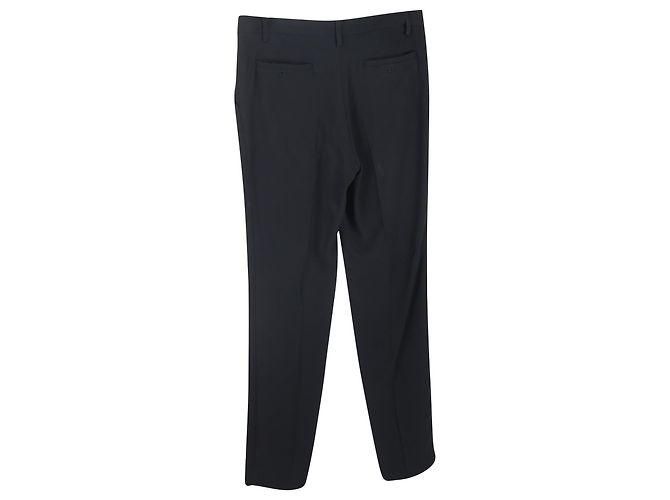 Etro gerade geschnittene Hose aus schwarzem Polyester - Ansicht 2