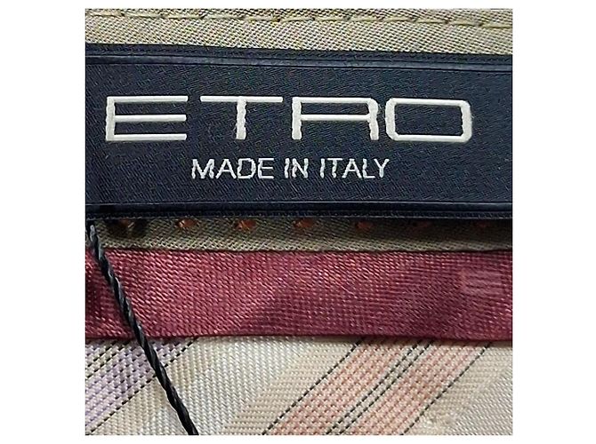 Etro gerade geschnittene Hose aus schwarzem Polyester - Ansicht 3