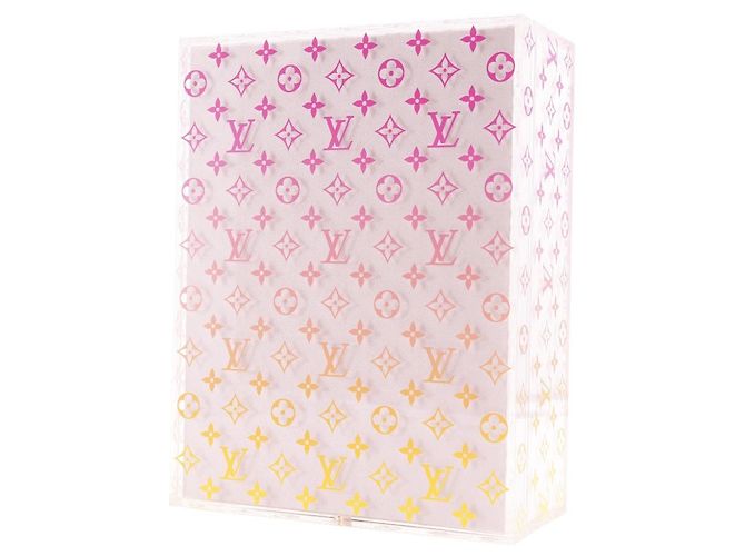 Louis Vuitton Sunglasses Case Monogram Acrylic Accessory Pink - view 2