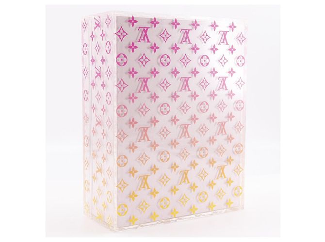Louis Vuitton Sunglasses Case Monogram Acrylic Accessory Pink - view 3