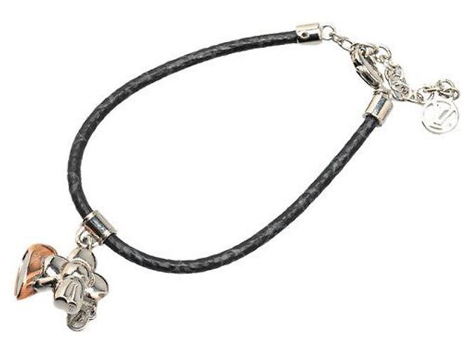 Bracciale Monogram Vivienne Amour di Louis Vuitton Nero - vista 2