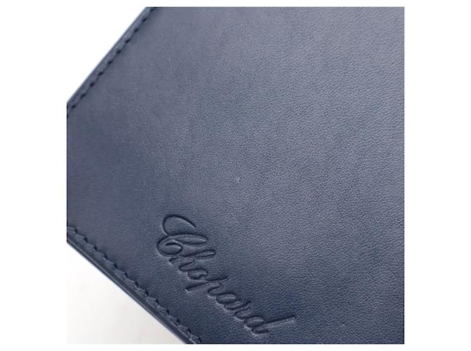 Portafoglio in pelle Chopard 2 Blu Blu navy - vista 4