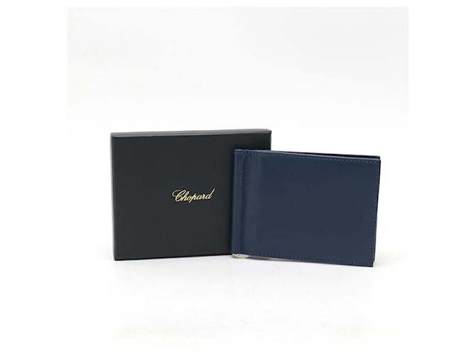 Portafoglio in pelle Chopard 2 Blu Blu navy - vista 8