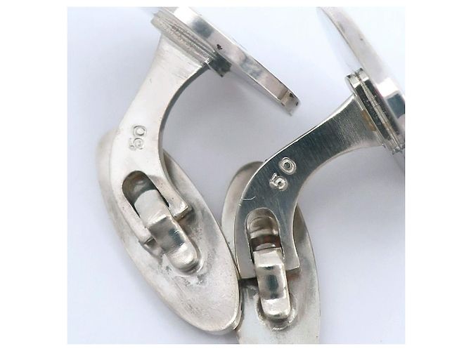 Autre Marque Gemelli in argento 925 Georg Jensen Nave - vista 5