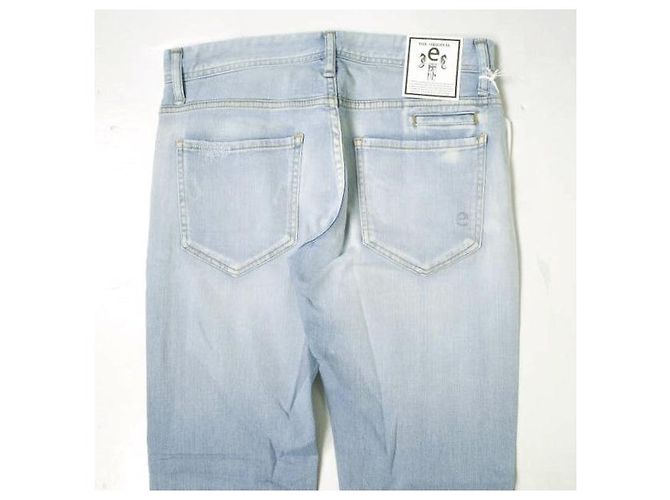 Autre Marque JEANS SEA HORSE PANTALONES DE DENIM DE ALGODÓN PARA NIÑO TAPERED Azul Azul claro - vista 6