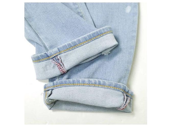 Autre Marque JEANS SEA HORSE PANTALONES DE DENIM DE ALGODÓN PARA NIÑO TAPERED Azul Azul claro - vista 8