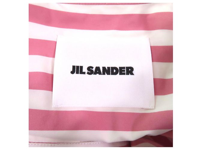 Camisa de algodón Jil Sander JSPU601201 Rosa Blanco - vista 5